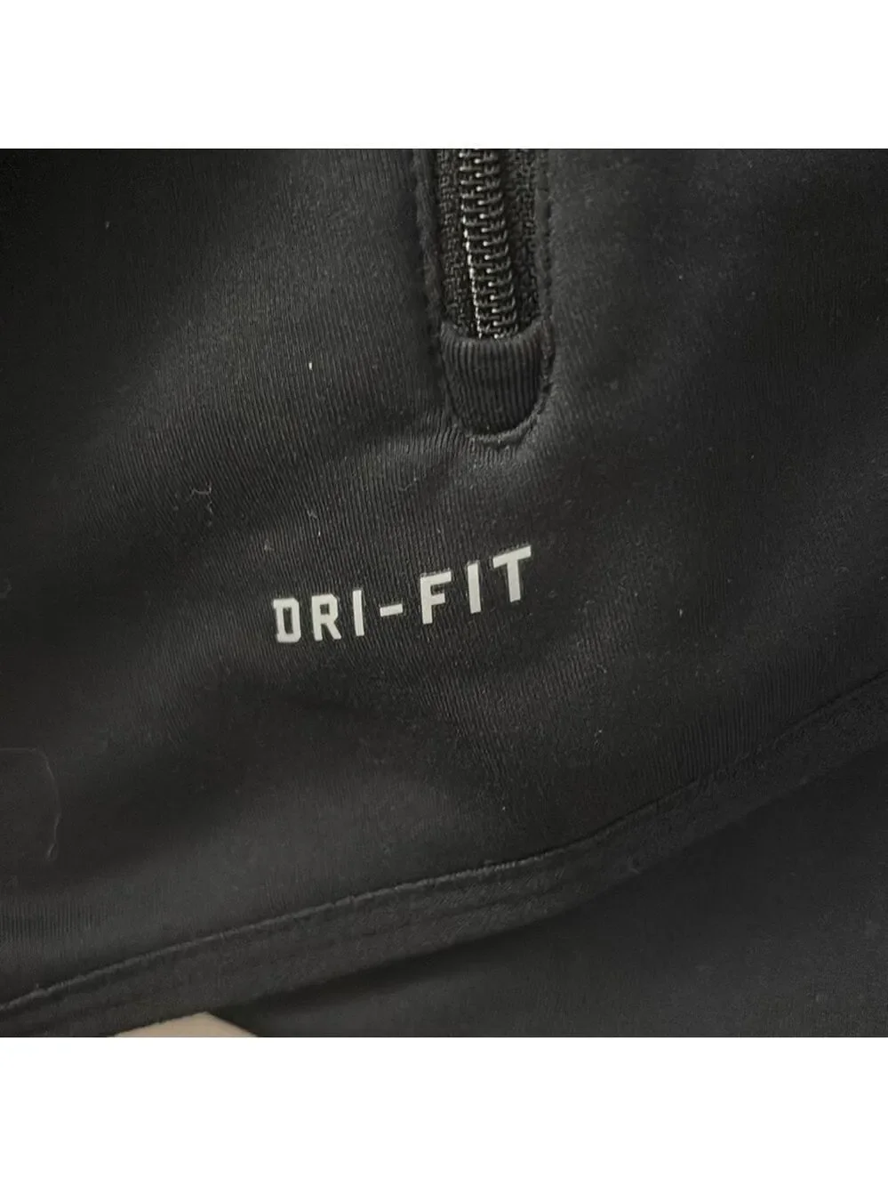 Nike Full Zip Mock Neck Dri Fit Running Track Jacket
